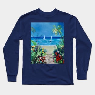 Path To The Beach 11 Long Sleeve T-Shirt